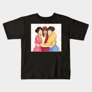 Filipiniana Filipina Best Friends Trio Philippines Art Kids T-Shirt